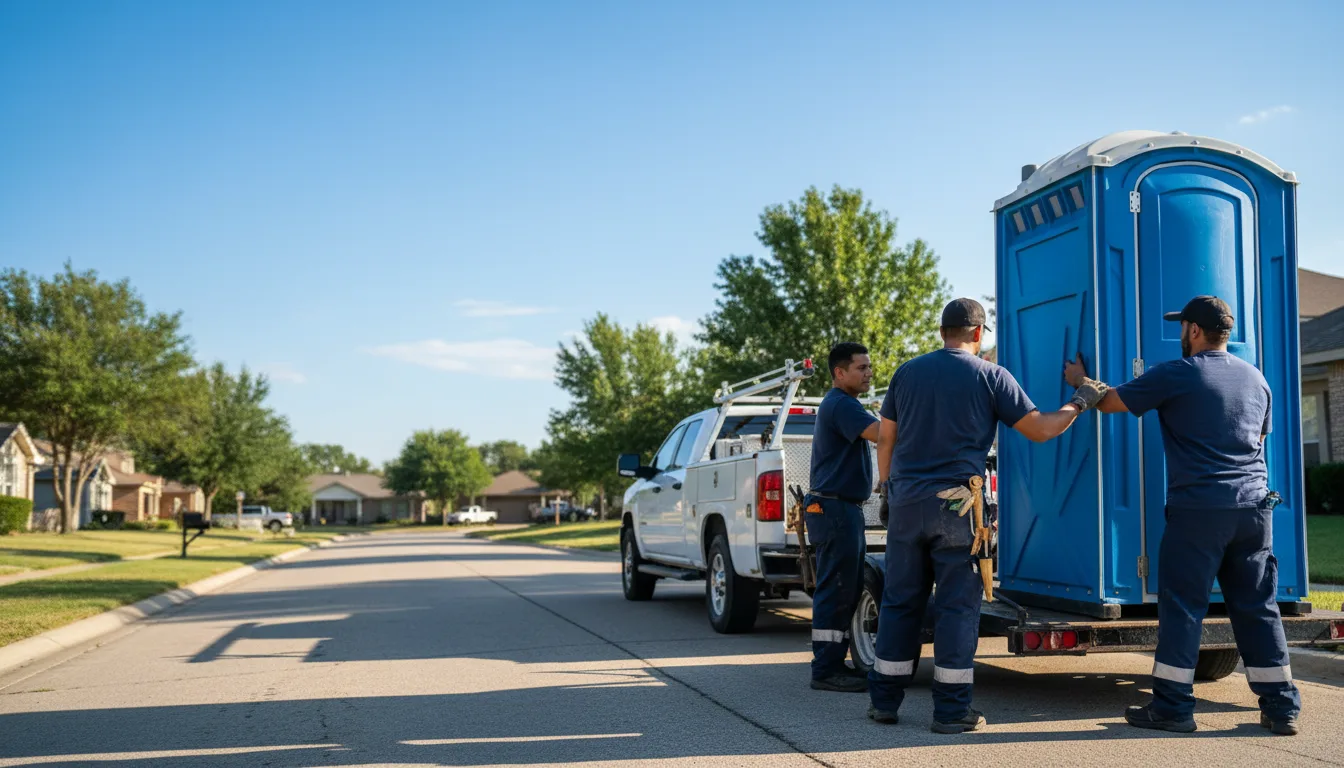 Portable Toilet Rental in Carnegie, OK near me